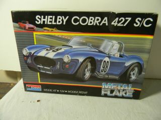Monogram Shelby Cobra 427 S/c Metal Flake Model Kit