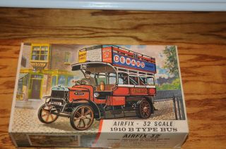 Airfix 1:32 Scale 1910 B Type Bus Vintage Rare Boxed Model Kit Series 5
