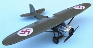 Dewoitine D.  21,  Latvian Air Force 1927,  Scale 1/72,  Hand - Made Plastic Model