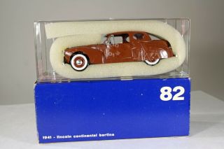 1:43 RIO 1941 Lincoln Continental Berlina Made in Italy CASE STILL 2