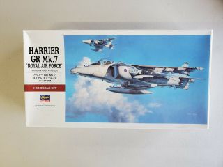 1/48 Hasegawa Aircraft Model Kit Harrier Gr Mk.  7 