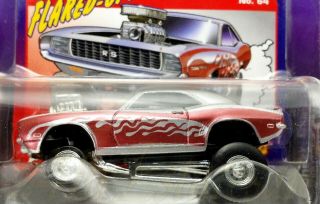 Johnny Lightning Street Freaks Zingers 69 Chevy Camaro Jacked Blown & Flared Up