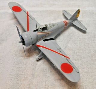 Built 1:72 Ww - 2 Japanese Nakajima Ki 27b Fighter 1st Chutai 1st Sentai Cpt Inoue