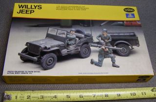 Mib Italeri/testors 1/35 Us Army Ww2 Willys Jeep