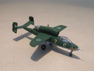 Built : Heinkel He - 162 Salamander 1/72 Scale