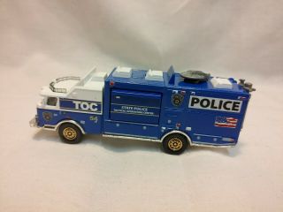 Matchbox 2010 Real Rigs E - One Mobile Command / Police