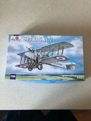 Amodel 1/72 Spad S.  A.  2 With Part Photoetch