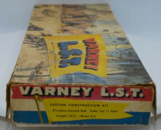 Vintage Varney L.  S.  T.  Landing Craft Kit,  Boxed