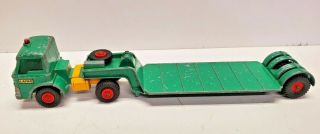 Vintage Matchbox King Size K - 17 Ford Tractor With Dyson Lowboy Trailer