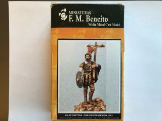16th Cent.  Spanish Conquistador Model Kit – Conquest Of Mexico,  1521 (open Box)