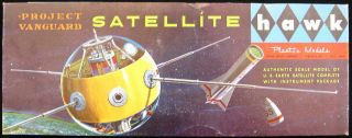 1968 Hawk Models Project Vanguard Satellite Nmib