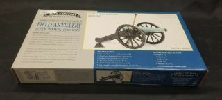Nib Guns Of History / Model Shipways Field Artillery,  8 - Pounder Cannon Metal Kit