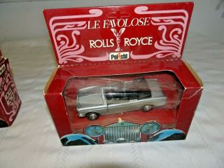 Polistil Rolls Royce Corniche Drophead Coupe Nrmib 1:40ish Scale Le Favolose