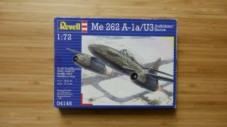 Revell 1/72 Plastic Model Kit Me 262 A - 1a/u3 04146 Open Box Parts