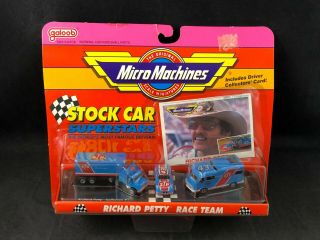 Galoob Micro Machines Stock Car Superstars Richard Petty Race Team 7432 (1991)