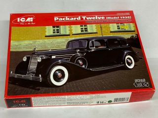 Icm 1/35 Packard Twelve (1936) Ww2 Stalins Car,  Contents.