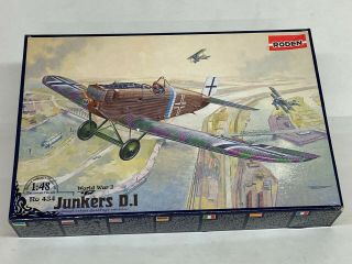 Roden 1/48 Junkers D.  I,  Contents.