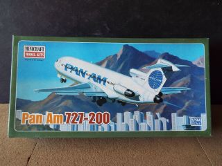 Minicraft 1/144,  Pan - Am Boeing 727 - 200