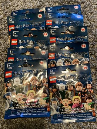 Lego Minifigures 71022 Harry Potter Fantastic Brady Series - 10 Random Bags