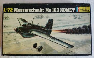 Messerschmitt Me 163 Komet Heller Maquette 1/72 Ref N°237