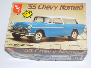 1955 Chevy Nomad 1/25 Scale Model Kit Parts