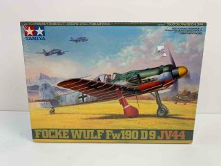 Tamiya 1:48 Scale Focke Wulf Fw190 D9 Jv44 Model Airplane Kit 61081
