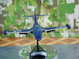F - 9 PANTHER - U.  S.  NAVY - Korean War Era - Die - cast - 1:100 Scale (MA - 7) 2