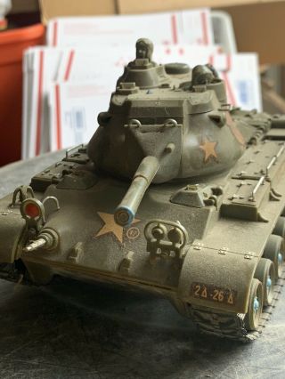 Built Vintage Renwal General Patton Ii Medium Tank M - 47 1/32