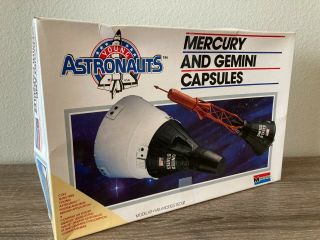 Young Astronauts Mercury Capsule And Atlas Booster Model Kit,  1:110,  Never Built
