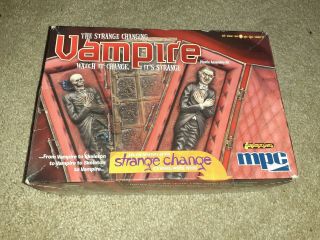 The Strange Changing Vampire Mpc Plastic Model Kit Factory