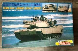 1/35 Dragon Usmc M1a1 Abrams (heavy Armor) Kit 3531