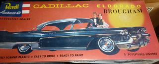 Revell 1244 1958 Cadillac Eldorado Brougham Model Car Mountain Nib