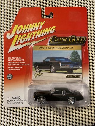 1972 Pontiac Grand Prix Johnny Lightning Gold Chase 1:64