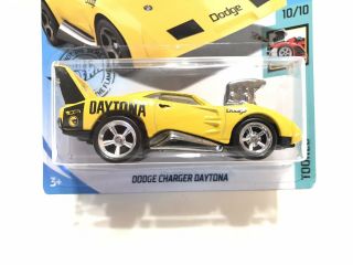 Hot Wheels Dodge Charger Daytona Tooned W/real Riders Custom Treasure Hunt
