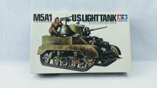 Tamiya M5a1 U.  S.  Light Tank 1:35 Scale Model Kit Mm 197