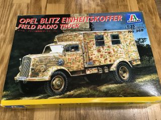 Italeri 1:35 No.  368 Opel Blitz Einheitskoffer - Field Radio Truck