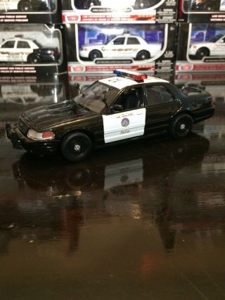 1/24 Motor Max La Quinta Ca Police Riverside Sheriff Diecast Car 2