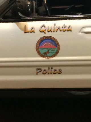 1/24 Motor Max La Quinta CA Police Riverside Sheriff Diecast Car 2 2