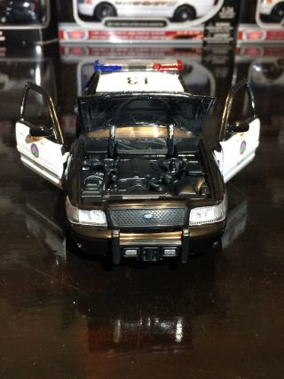 1/24 Motor Max La Quinta CA Police Riverside Sheriff Diecast Car 2 3