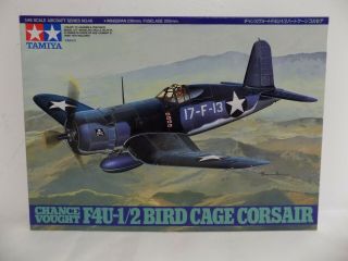 Chance Vought Bird Cage Corsair F4u - 1/2 Tamiya 1/48 Plastic Model Kit