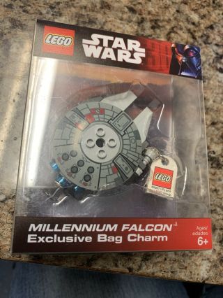 Lego Star Wars Millennium Falcon Exclusive Bag Charm/keychain 4520679 Rare