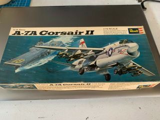 Revell Us Navy A7 - A Corsair 2 1/72 Scale 1968 Kit