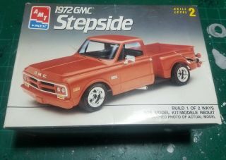 Amt 1972 Gmc Stepside Parts And Box Only.