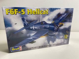 Revell 1:48 Scale F6f - 5 Hellcat Model Airplane Kit 85 - 5262