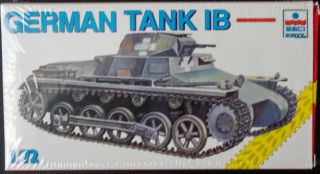 Vintage Esci 1:72 Scale Panzer Ib Plastic Model Kit