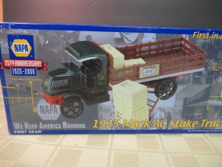 1925 Mack Stake Truck Diecast Napa 75th Anniversary Delivery Usa