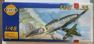 1/48 Aircraft Wwii Aircraft Fiat G 55 Models Kits Smer 0802