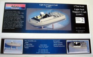 Viking Models 1:72nd Scale Light Seal Support Craft (lssc) -