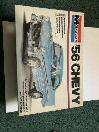 Monogram 1956 Chevy Model Kit 1/24 Scale
