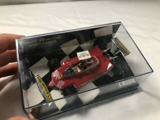 1/43 Scale Die Cast Model Minichamps Ferrari 312 T4 12 Villeneuve F1 Grand Prix